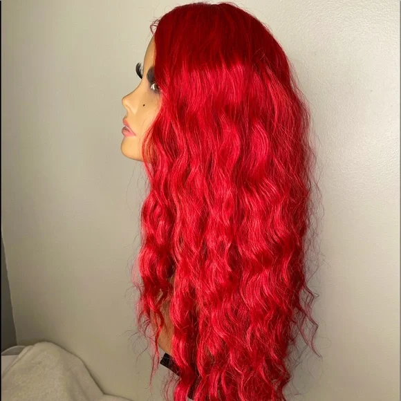 BOLD Red Lace Front Wig